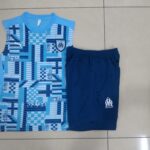 Mens Olympique Marseille 2024/25 Tank Top+Short 815