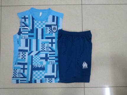 Mens Olympique Marseille 2024/25 Tank Top+Short 815