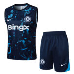 Mens Chelsea 2024/25 Tank Top+Short 815