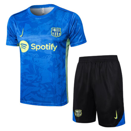 Mens Barcelona 2025/26 Training Jersey+Short 815