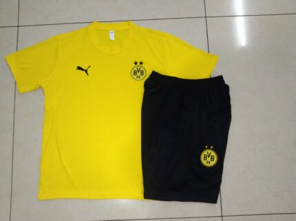 Mens Borussia Dortmund 2023/24 Training Jersey+Short 815