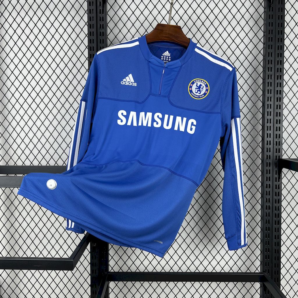 Retro Chelsea 2009/10 Home Long Sleeve Jersey - Image 1