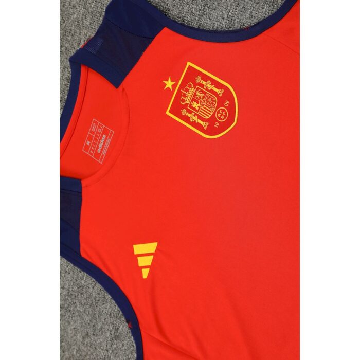 Mens Spain 2024/25 Tank Top+Short 418 - Image 5