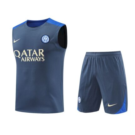 Mens Inter Milan 2024/25 Tank Top+Short 418