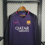 Retro Barcelona 2016/17 Away Long Sleeve Jersey - Image 5