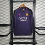 Retro Barcelona 2016/17 Away Long Sleeve Jersey