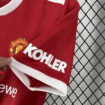 Retro Manchester United 2021/22 Home Jersey - Image 4