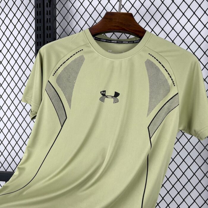 Under Armour 1040 Army green T-shirt - Image 4