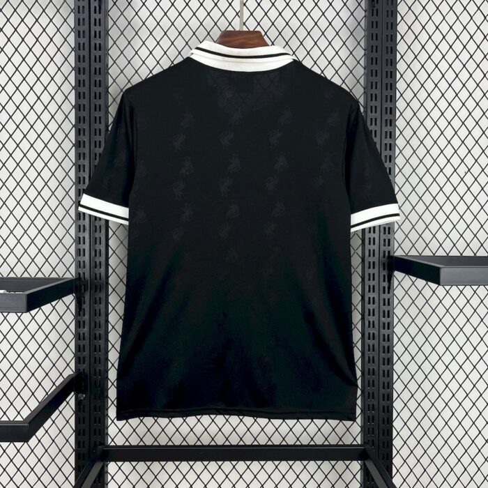 Retro Liverpool 1996/97 Black Jersey - Image 2