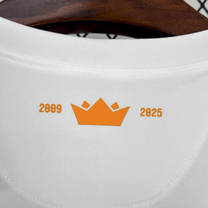 Retro Santos 2008 White Jersey - Image 3