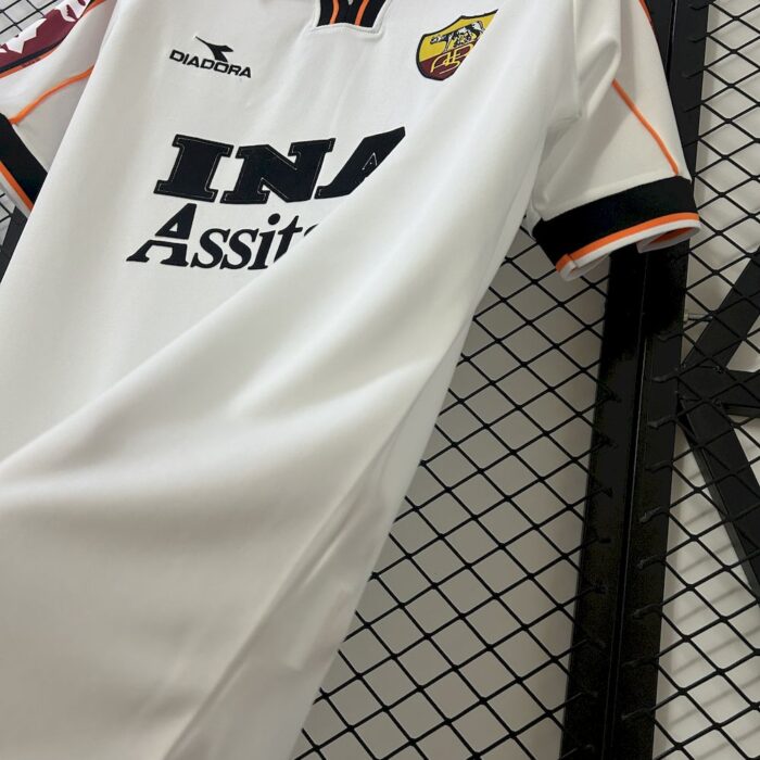 Retro AS Roma 1998/99 Away Jersey - Image 5