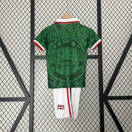 Retro Mexico 1998 Home Kids Kit – view 2