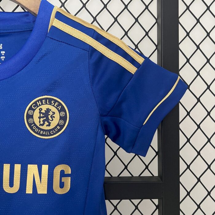 Retro Chelsea 2012/13 Home Kids Kit - Image 5