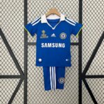 Retro Chelsea 08/09 Champions League Home Kids Kit