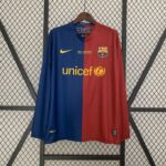 Retro Barcelona 2008/09 Home Long Sleeve Jersey