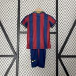 Retro Barcelona 2009/10 Home Kids Kit - Image 2