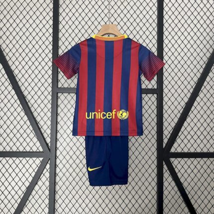 Retro Barcelona 2013/14 Home Kids Kit – view 2