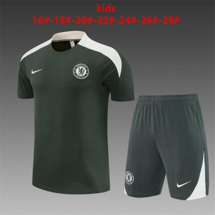 Kids Chelsea 2025/26 Training Jersey+Short 14001