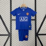 Retro Manchester United 2008/09 Third Kids Kit