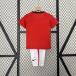 Retro Manchester United 2009/10 Home Kids Kit - Image 2