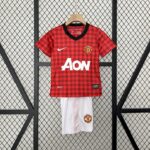 Retro Manchester United 2012/13 Home Kids Kit