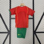 Retro Portugal 2004 home Kids Kit - Image 2