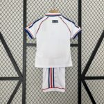 Retro France 1998 away Kids Kit - Image 2