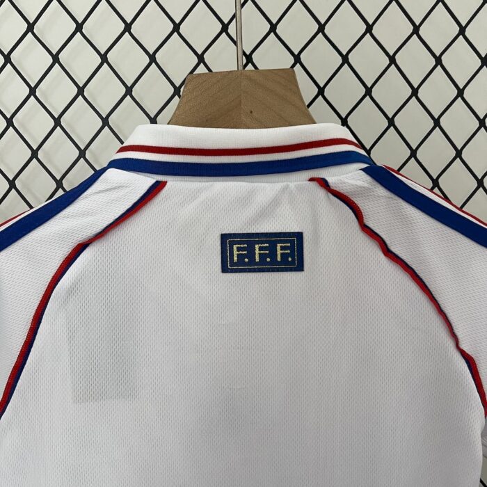 Retro France 1998 away Kids Kit - Image 5