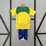 Retro Brazil 2004 home Kids Kit - Image 2