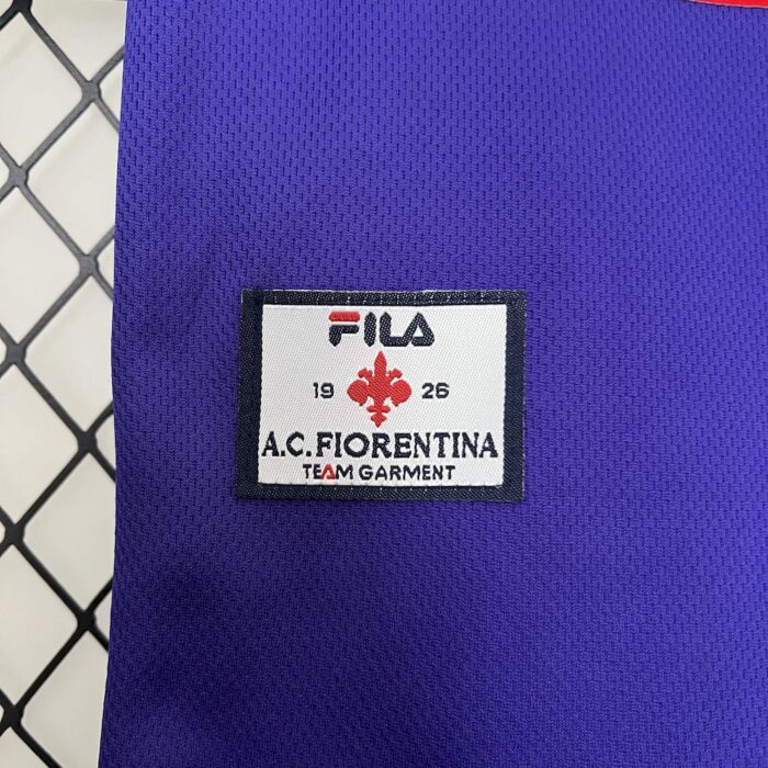 Retro Fiorentina 1998/99 Home Kids Kit - Image 3