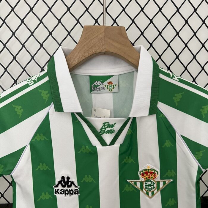 Retro Real Betis 1995/97 Home Kids Kit - Image 4