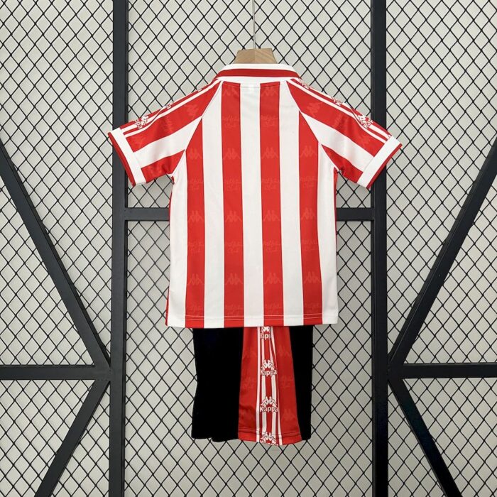 Retro Athletic Bilbao 1995/97 Home Kids Kit - Image 2