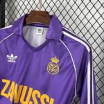 Retro Real Madrid 1984/85 Third Long Sleeve Jersey - Image 5