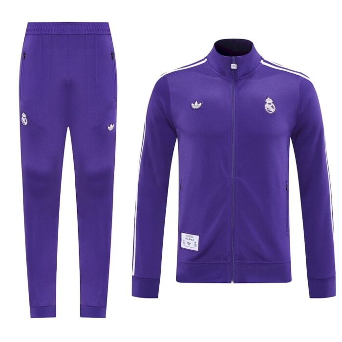 Mens Real Madrid 2025/26 Tracksuit HL - Image 4