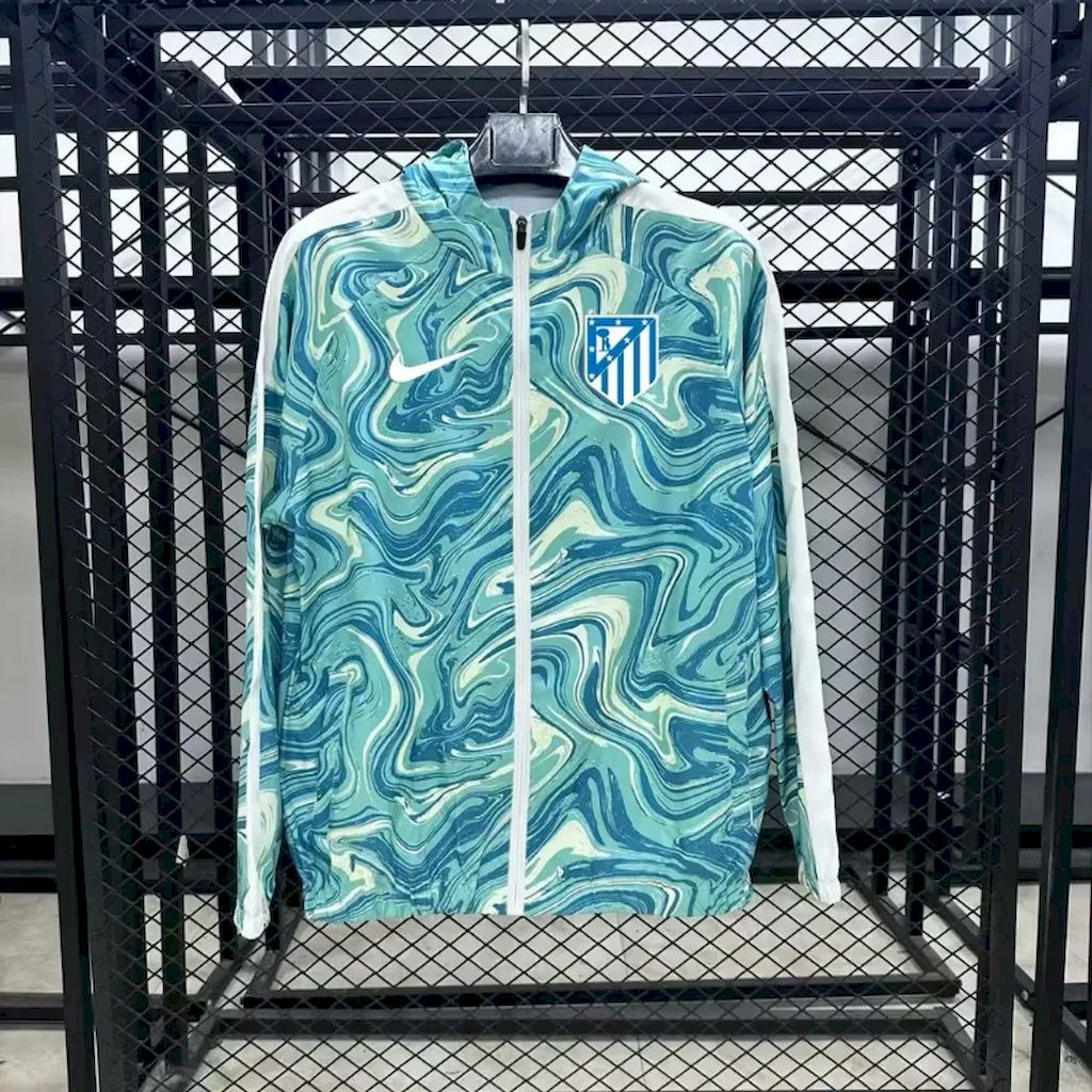 Mens Atletico Madrid 2025 Player Windbreaker - Image 1