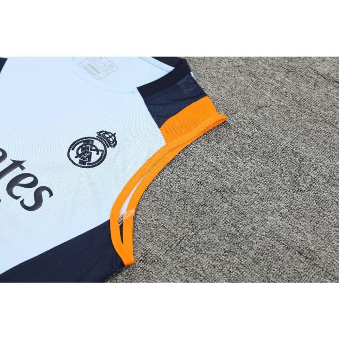 Mens Real Madrid 2024/25 Tank Top+Short 418 - Image 4