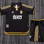 Retro Real Madrid 1998/00 Away Kids Kit
