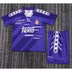Retro Real Madrid 1994/96 Away Kids Kit