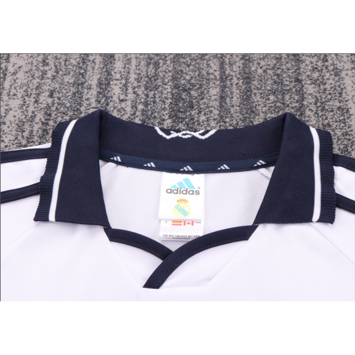 Retro Real Madrid 2000/01 Home Kids Kit - Image 4