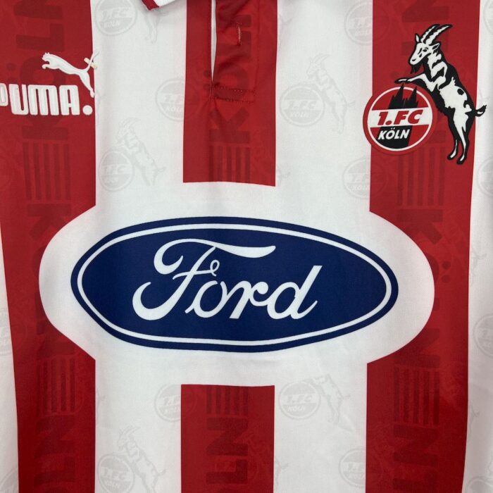 Retro 1. FC Köln 1995/96 Home Jersey - Image 4