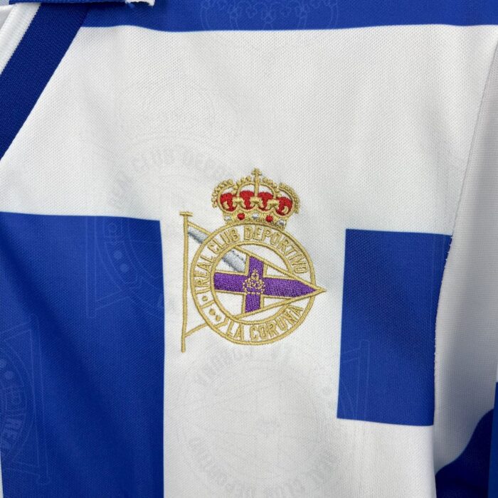 Retro Deportivo de La Coruna 1994/95 Home Jersey - Image 5