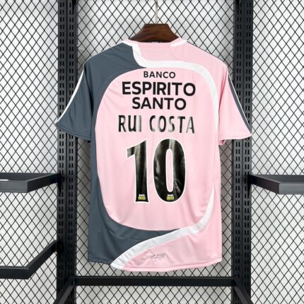 Retro Benfica 2007/08 Away Jersey (With sponsor10#RUI COSTA) – view 2