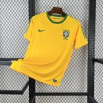 Retro Brazil 2010 Home Jersey