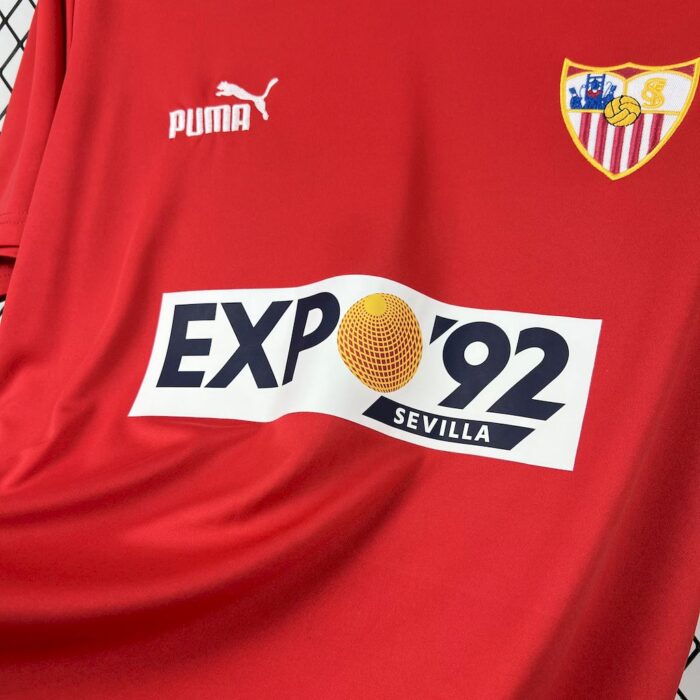 Retro Sevilla FC 1987/90 Away Jersey - Image 3