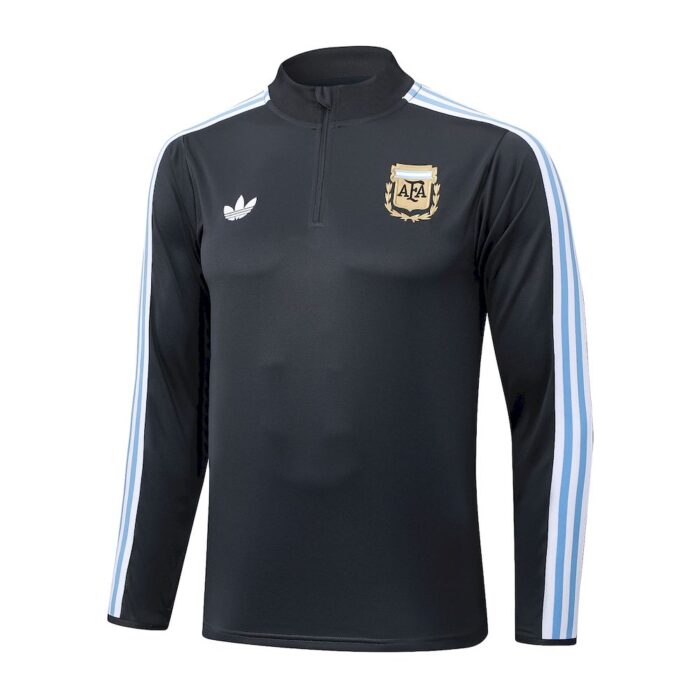 Mens Argentina 2025/26 Half-Zip Sweater+Pant 815 - Image 3