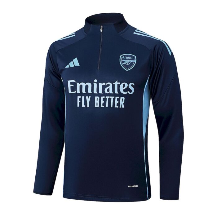 Mens Arsenal 2025/26 Half-Zip Sweater+Pant 815 - Image 5