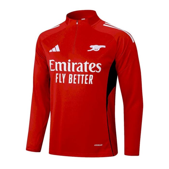 Mens Arsenal 2025/26 Half-Zip Sweater+Pant 815 - Image 3
