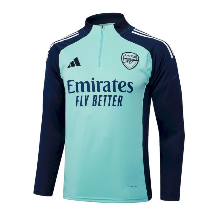 Mens Arsenal 2025/26 Half-Zip Sweater+Pant 815 - Image 3