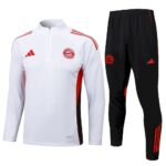 Mens Bayern Munich 2025/26 Half-Zip Sweater+Pant 815