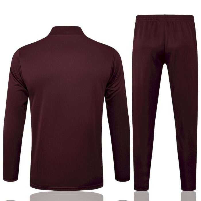 Mens Bayern Munich 2025/26 Half-Zip Sweater+Pant 815 - Image 2
